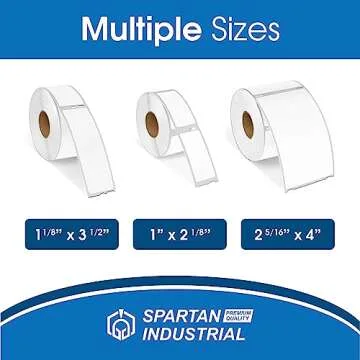 Spartan Industrial - Compatible Labels Replacement for DYMO 30256-2-5/16" X 4" Postage Shipping Labels (10 Pack)
