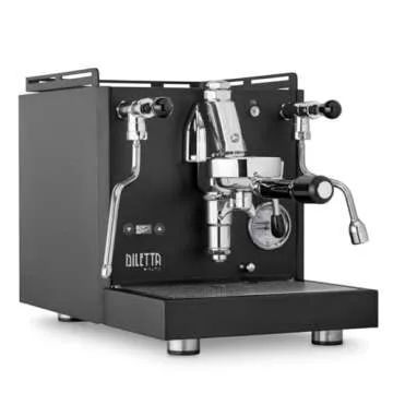 Diletta Alto Espresso Machine | Dual Boiler | PID | Shot Timer | Adjustable OPV | (Black)