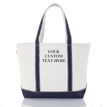 CB STATION Medium Classic Canvas Tote Bag | Eco-Friendly, Everyday Use