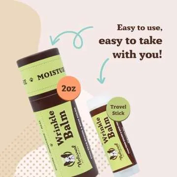 Natural Dog Company Wrinkle Balm for Dry Skin Care