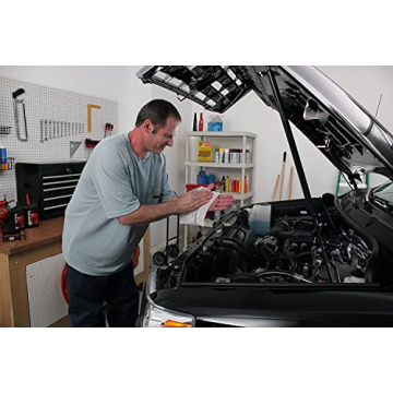 Grime Boss Heavy Duty Wipes for Hands and Surfaces 180 Count