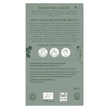 Pukka Supreme Matcha Green, Organic Herbal Green Tea with Oothu, Sencha & Suio Gang, 20 Count (Pack of 3)