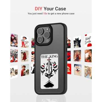 XCOOL InkPlay E-Ink Screen Phone Case, DIY Wireless NFC Photo Display Smart Phone Case, Custom Phone...