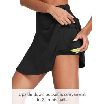 baleaf Women's Pleated Tennis Skirt for Active Lifestyle