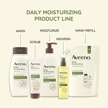 Aveeno Daily Moisturizing Oil Body Mist for Hydration