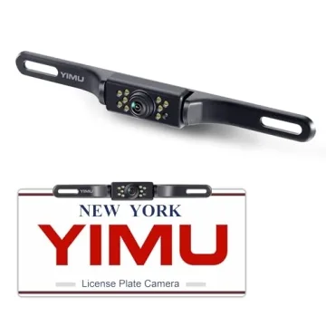 YIMU HD Night Vision Waterproof Car Backup Camera