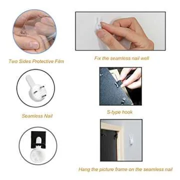 PONOSIR 8x10 Picture Frame Wooden 8x10 Print Poster Photo Frames for Wall Hanging/Desktop Display (Natural Wood, 8"x10")