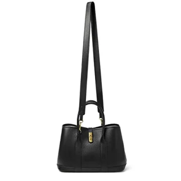 DORIS&JACKY Leather Tote Bag For Women Stylish Purse