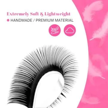 TDANCE Cashmere Lash Extensions | Super Soft & Classic | 12MM