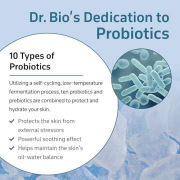 Dr.Bio Soothing Moisture Lotion, Hydrating, Lightweight Korean Body Lotion for Sensitive Skin & Dry Skin, Fragrance-Free, Immediate Moisturizing and Quick Absorbing, Non-greasy Texture, Vegan