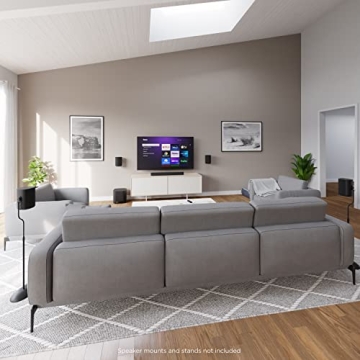 Roku Wireless Speakers 2 Count Pack for Immersive Sound