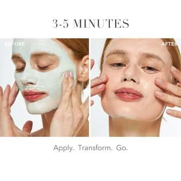 Algenist ALIVE Prebiotic Balancing Mask - Prebiotic Detoxifying Face Mask with Kaolin & Bentonite Clays - Non-Comedogenic & Hypoallergenic Skincare (50ml / 1.7oz)