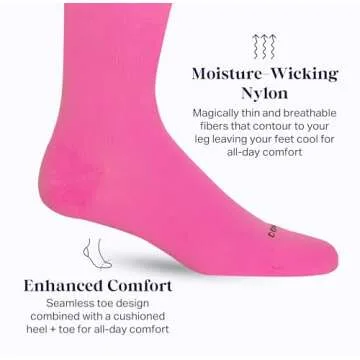 Comrad Knee-High Compression Socks - Ideal Support for All