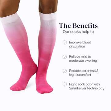 Comrad Knee-High Compression Socks - Ideal Support for All