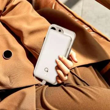 Q 10000mAh Portable Charger with Built-in AC Plug