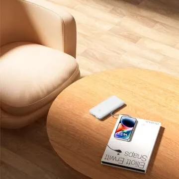 Q 10000mAh Portable Charger with Built-in AC Plug