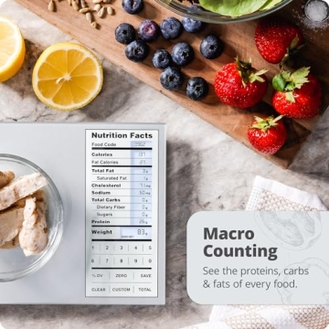 Nutrition Scale by Greater Goods for Healthy Meal Prep