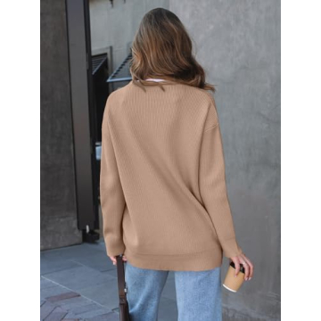 LILLUSORY Oversized Cardigan Women Cozy Knitwear Fall Style