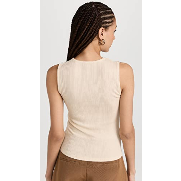 Vince Womens Shell Shirt in Birch - Sustainable Style for Every Occasion