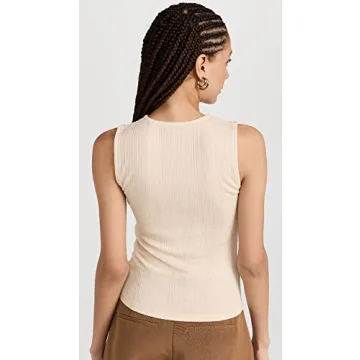 Vince Womens Shell Shirt in Birch - Sustainable Style for Every Occasion