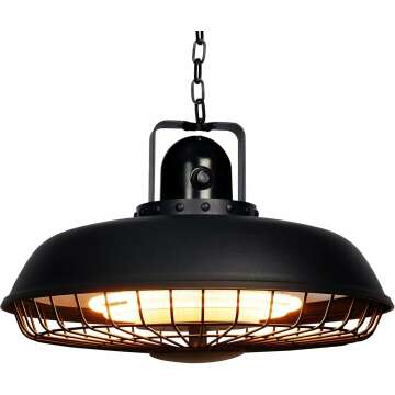 Star Patio Electric Heater - Remote-Controlled Ceiling Heater