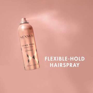 Nexxus Travel Hairspray - Flexible Hold, Rose Fragrance 4-Pack