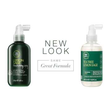 Tea Tree Lemon Sage Thickening Spray for Volume Boost