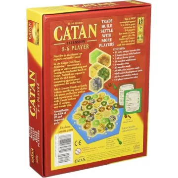 Expand Your CATAN Experience with 5-6 Player Extension