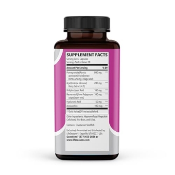 LifeSeasons Ageless Skincare Anti Aging Supplement 90 Capsules