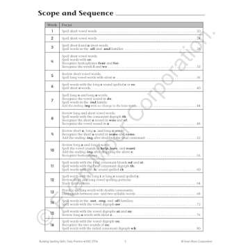 Evan-Moor Building Spelling Skills, Grade 2 - Homeschooling & Classroom Resource Workbook, Reproduci...