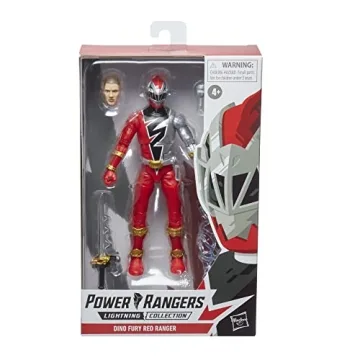 Power Rangers Dino Fury Red Ranger Premium Action Figure