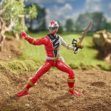 Power Rangers Dino Fury Red Ranger Premium Action Figure