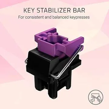 Razer Huntsman Gaming Keyboard with Customizable RGB Lighting