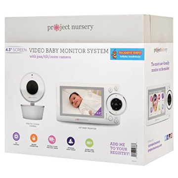Project Nursery 4.3 Video Baby Monitor with Night Vision