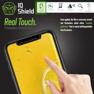 IQShield 2 Pack Screen Protector for iPhone 11/iPhone XR (6.1 inch) (Case Friendly + Camera Lens) LiquidSkin Anti-Bubble Clear TPU Film