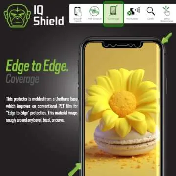 IQShield 2 Pack Screen Protector for iPhone 11/iPhone XR (6.1 inch) (Case Friendly + Camera Lens) LiquidSkin Anti-Bubble Clear TPU Film