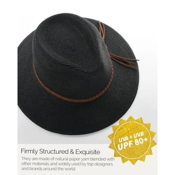 FURTALK Stylish Wide Brim Sun Hat For Perfect Summer