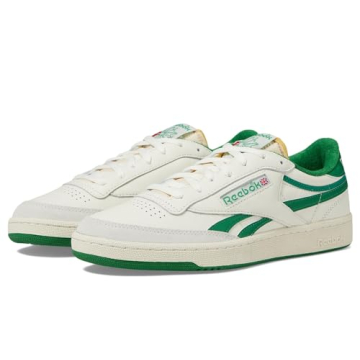 Buy Reebok Men's Club C Sneaker Chalk/White/Glen Green 10.5