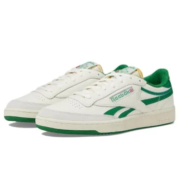 Buy Reebok Men's Club C Sneaker Chalk/White/Glen Green 10.5
