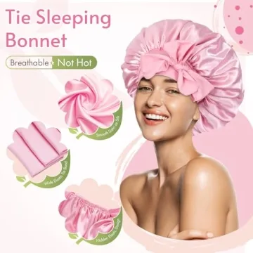 BONNET QUEEN Silk Bonnet Comfortable Stylish Hair Protection