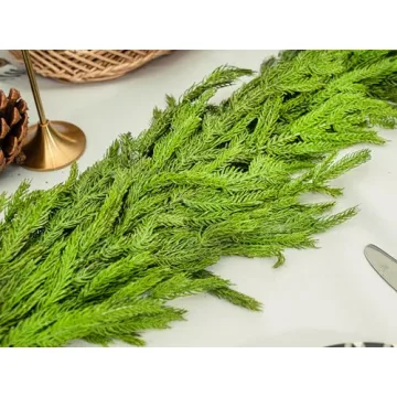 15FT Norfolk Pine Garland - Festive Christmas Decor