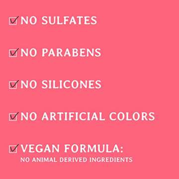 Carol's Daughter Wash Day Delight Water-to-Foam Sulfate Free Vegan Shampoo with Rose Water and Micellar Technology, Paraben Free, Silicone Free, Best for Kinky, Curly Hair, 16.9 fluid ounces