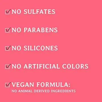 Carol's Daughter Wash Day Delight Water-to-Foam Sulfate Free Vegan Shampoo with Rose Water and Micellar Technology, Paraben Free, Silicone Free, Best for Kinky, Curly Hair, 16.9 fluid ounces