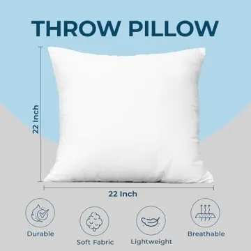 Utopia Bedding Throw Pillow Inserts for Sofa and Couch