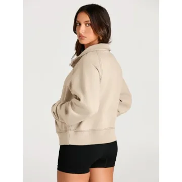 AUTOMET Stylish Women's Cropped Hoodie for Fall Fashion