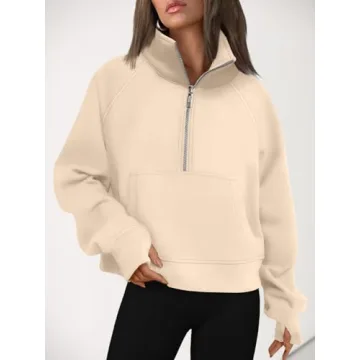 AUTOMET Stylish Women's Cropped Hoodie for Fall Fashion