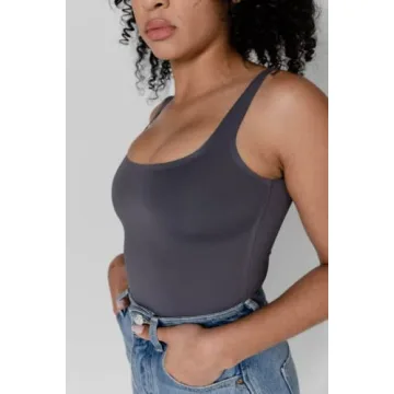 Almere Low Back Bodysuit - No Bra Needed for Comfort