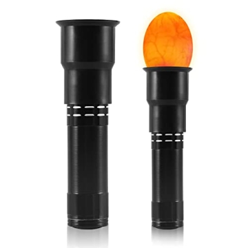 AZXIVIZ Egg Candler: High-Intensity Egg Candling Tester