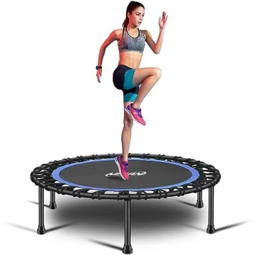 Newan 40'' Silent Fitness Mini Trampoline for Indoor Fun & Cardio