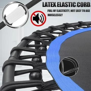Newan 40'' Silent Fitness Mini Trampoline for All Ages